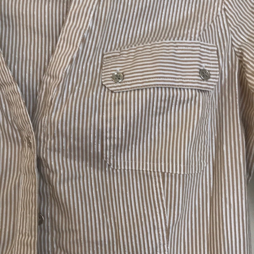 Metallic button-down - Picture 2 of 2